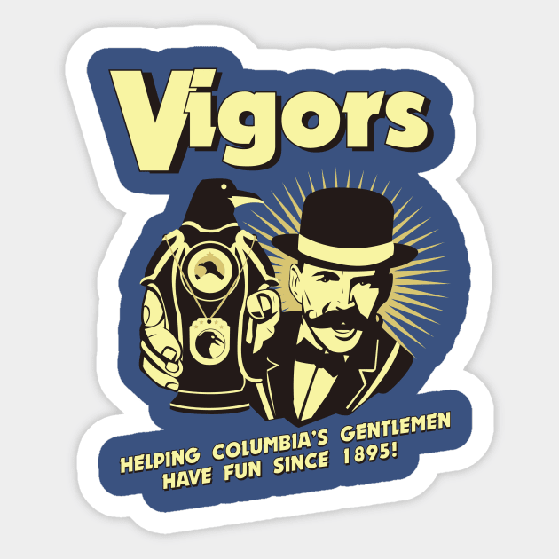 Columbia's Vigors Sticker by Deadround